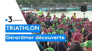 Triathlon de Gérardmer  lépreuve découverte [upl. by Negaem]