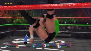 WWE 2k24  Survivor Series  Team Slam VS Team Nitro VS Team ECW [upl. by Wasserman]