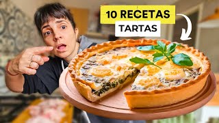 10 recetas de Tarta sencillo rápido y fácil [upl. by Sivek]