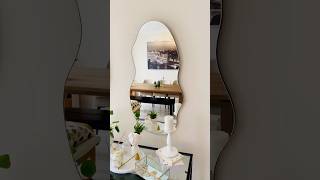 “Curves that capture hearts—shop now🌷”mirror vanitymirror vanity curvedmirror irregularmirror [upl. by Enaffit]