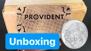 Silver Unboxing Provident Metals Zombucks Mortuga and 2024 Koala [upl. by Kaylyn395]