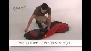 Packing the Gelert Quick Pitch SS Compact [upl. by Attenra]