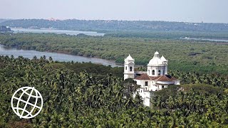 Old Goa India Amazing Places 4K [upl. by Nnylyak]