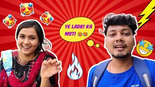 Aaj baby ko bhut paidal chlaya 🤪🤭  Bechari bhot thak gayi 🥵😰  Sameer vlogs [upl. by Rodge]