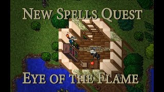 MEDIVIA  Eye of the Flame Quest New quest for Spells [upl. by Eisac]