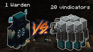 Can a warden defeat 20 vindicators Warden vs vindicators [upl. by Syhr248]