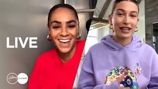 Hillsong Channel Presents Hailey Bieber Instagram LIVE with Natalie Manuel Lee 51520 [upl. by Weissman293]