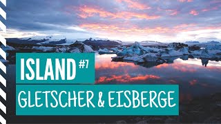 🇮🇸 EISBERGE GLETSCHER amp DIAMANTEN  TEIL 7 DER ISLAND RUNDREISE 🇮🇸 [upl. by Nnod]