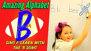 quotB is for Ball Fun amp Educational B Song for Kids  ABC Learning Songsquot [upl. by Einamrej]