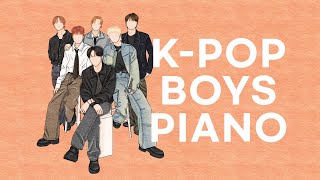 KPOP Boy Groups Piano Collection 1  Kpop Piano Cover [upl. by Srevart]