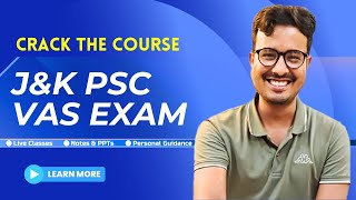 Crack JKPSC VAS Exam Easily  Enroll now  Wise IAS Academy [upl. by Nytnerb155]