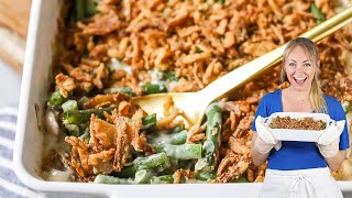 Make the Best Green Bean Casserole Without Canned Soup [upl. by Mariejeanne]