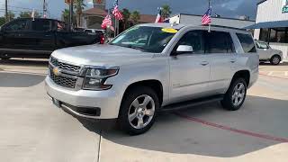 2017 Chevy Tahoe LT Black Leather 3rd row  Great Family Choice [upl. by Hinze]