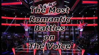 The Most Romantic Battles on The Voice [upl. by Cherlyn]