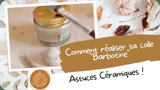 Comment réaliser la barbotine en céramique [upl. by Eceer730]