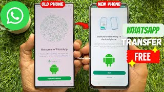 How to Quickly Transfer WhatsApp Chats to New Phone without Backup [upl. by Fiorenze]