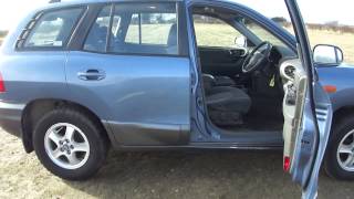 2004 HYUNDAI SANTA FE 2O TURBO DIESEL FOR SALE [upl. by Norak]