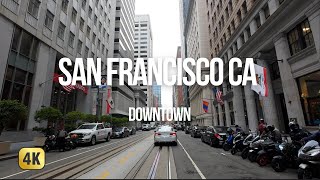 San Francisco Downtown Drive Experience Like a LOCAL [upl. by Socrates]