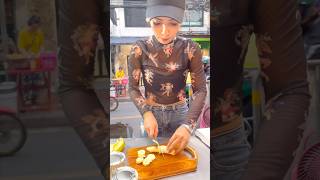 Amazing Beautiful Thai woman Sells Eggs Mixed with Banana shortsvideo [upl. by Suzetta]