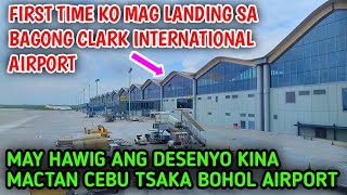 FIRST LANDING SA NEW CLARK INTERNATIONAL AIRPORT VIA A320 CEONEO AIRCRAFT OF CEBU PACIFIC [upl. by Gussy]