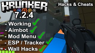 Krunkerio 724 Free Hacks amp Cheats WORKING [upl. by Eirrem]