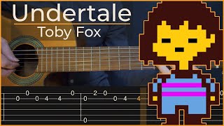 Undertale  Undertale Simple Guitar Tab [upl. by Aiciram]