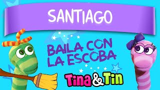 tina y tin  santiago 💥 Música Personalizada Para Niños ⚽️ [upl. by Hein]