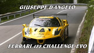 SALITA PEDAVENA  CROCE DAUNE 2024  GIUSEPPE DANGELO  FERRARI 488 CHALLENGE EVO  BYBELLUNOVIDEO [upl. by Rentschler]