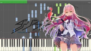 Escape  Darling in The FranXX ED 5  ダーリン・イン・ザ・フランキス ED 5 Piano Tutorial  Midi  Sheet [upl. by Anitnas622]