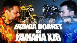 HONDA HORNET VS YAMAHA XJ6  MOTORAMA 88 [upl. by Alemahs]