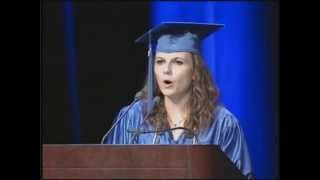 2013 GED Student Speaker Stephanie Carroll [upl. by Ermeena]