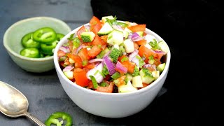 Kachumber delicious Indian salad [upl. by Nahtaj]