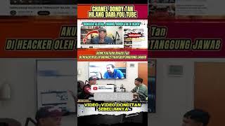 CHANNEL DONDY TAN HILANG DARI YOU TUBE [upl. by Luapsemaj]