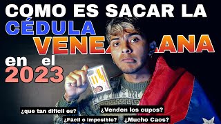 Como renovar la cédula Venezolana en el 2023 🇻🇪 Fácil o muy Dificil [upl. by Zitah]