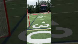 Running Across Cornell’s Football Field cornelluniversity football sports [upl. by Naimed449]