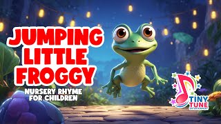 Jumping Little Froggy  Nursery Rhyme for Children [upl. by Halette]