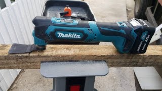 Multicortadora oscilante à bateria 12V Makita TM30DZ  REVIEW E TESTE [upl. by Laith561]