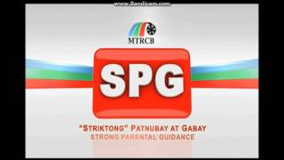 MTRCB Rated SPG Strong Parental Guidance  English [upl. by Nylanna633]