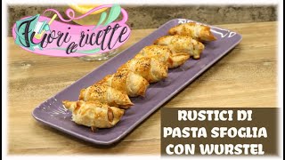 Rustici di pasta sfoglia con würstel [upl. by Connors]