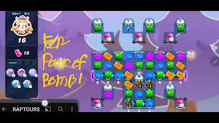 Candy Crush Saga Level 8041 NO BOOSTERS NIGHTMARISHLY HARD Passed on First Try Combolicious [upl. by Zurek606]