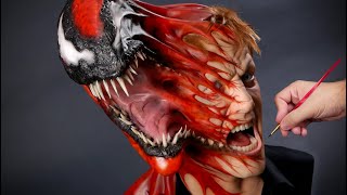 Carnage Sculpture Timelapse  Venom Let There Be Carnage [upl. by Benilda]