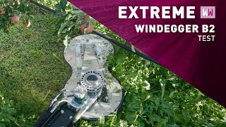 Windegger B2  Extremetest The new inrow mower under extreme conditions [upl. by Aicirtam350]