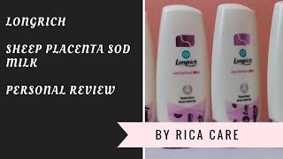 Longrich Sheep Placenta SOD Milk Personal Review [upl. by Kitti751]