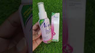 Nair Hair Removal Spray Easy to Use makeup reviewsbyshabana shorts [upl. by Hgielhsa]