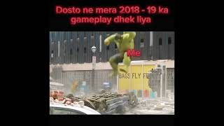 Dosto ne mera 2018  19 ka gameplay dhek liya 😎🔥 freefire gaming viralvideo viralshorts [upl. by Arondell449]