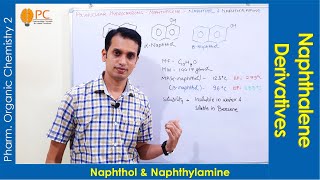 Naphthalene Derivatives Naphthol and Naphthylamine Organic Chemistry [upl. by Eylk981]