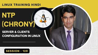 Session129  NTP Chrony Server amp Clients Configuration in Linux  Nehra Classes [upl. by Repard]