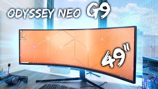 This is THE Ultimate Gaming Monitor  Samsung Odyssey Neo G9 [upl. by Deirdre]