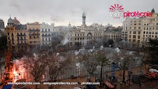 Fallas Valencia 2022 Mascletà 19 de Marzo 2022 Día de San José Pirotecnia Hermanos Caballer [upl. by Anauqed32]