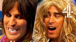 Noel Fielding amp Stephen Mangan ReEnact Twilight amp James Bond  8 Out Of 10 Cats Does Countdown [upl. by Solorac]